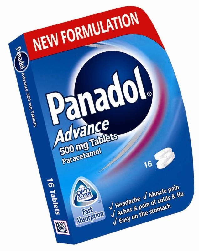 Panadol 止痛片/退烧药 (16片装)